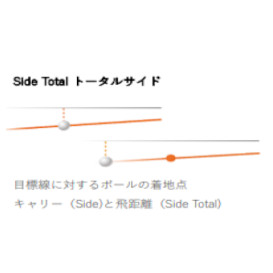 ピンからの距離